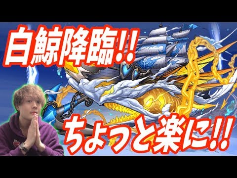 パズドラ 4秒固定の 白鯨降臨 をちょっと楽にクリアしてみる 新しげパズ 313 Youtube