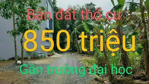 Cần Thơ bán đất nền sau lưng trường Đại học FPT