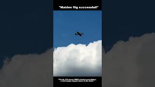 3D-printed Do 335: Maiden flight successful! #automobile #aviation #ww2 #rcplane #model #toys