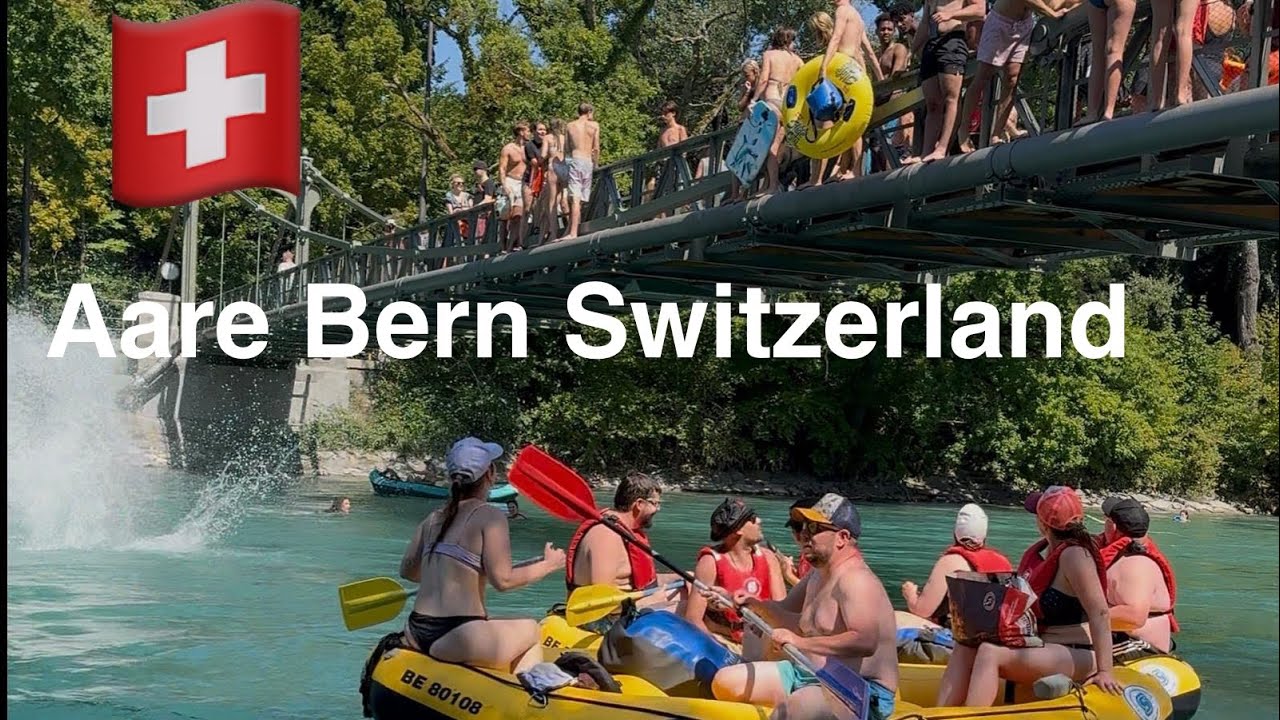 Aare Bern one of the most famous river in Switzerland 🇨🇭 