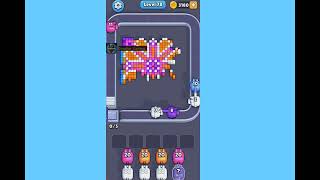 Pixel Flow Level 78. Walkthrough Gameplay Wealth