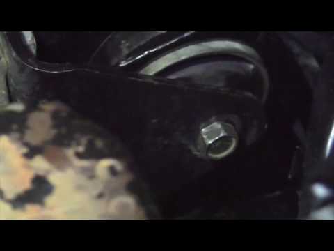 How To Replace Rear Motor Mount 2002 Mitsubishi Eclipse RS 2.4L
