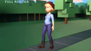 Pregnant Walk Cycle, *Rough* screenshot 4