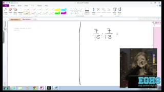 Multiplying Fractions--Homework Hotline