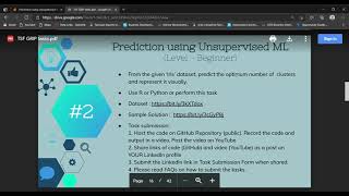 Prediction using Unsupervised ML | K-Means Clustering | Task-2 | The Sparks Foundation