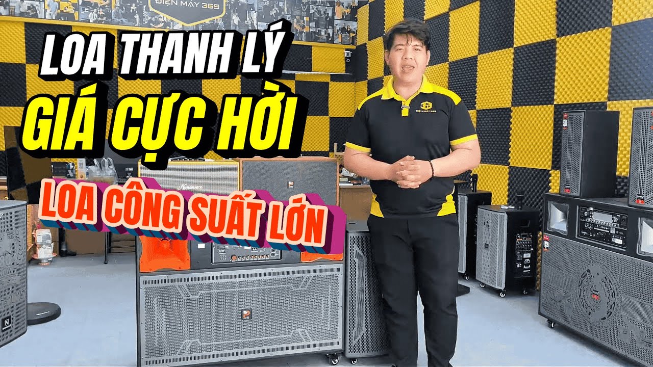 Thanh Lý Bỏ Mẫu Gía Siêu Hời Loa Công Suất Lớn Bass 40 Đôi Và Những Mẫu Loa Bình Loa Xách Tay Khác