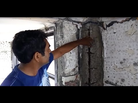 How to fix a wall crack