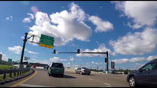Diverging Diamond Interchange, I 70 @ Mid Rivers Mall Drive
