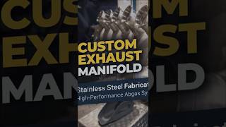 Custom Stainless Steel Exhaust Manifold Fabrication 🔥 | Abgas System Build