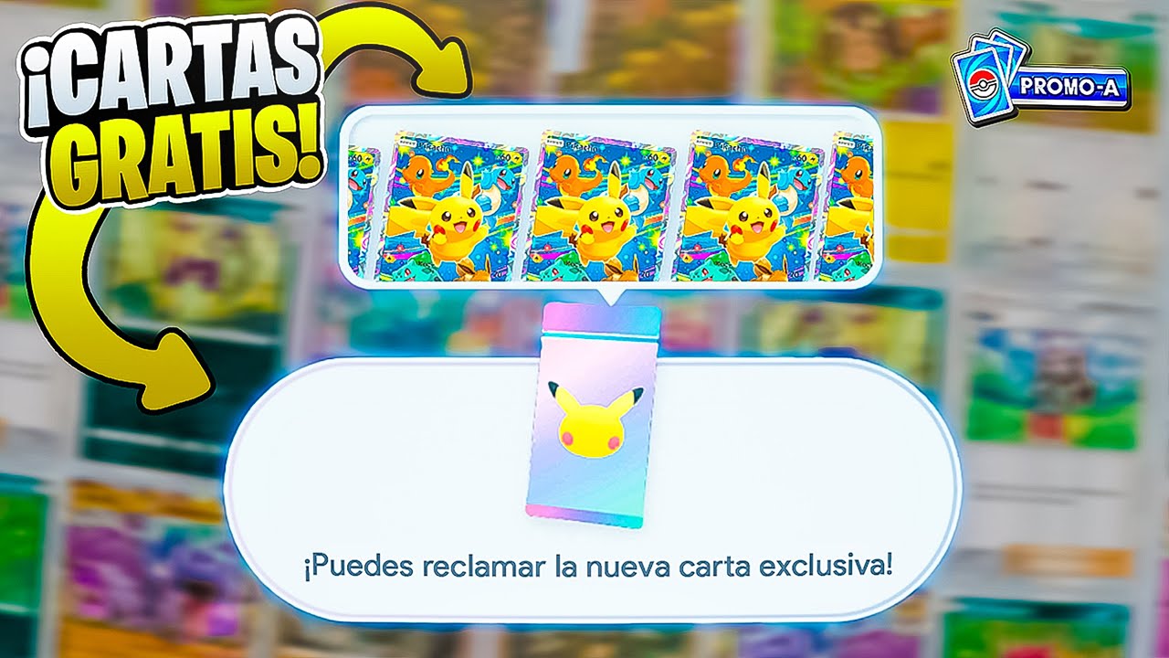 COMO RECLAMAR GRATIS la NUEVA CARTA EXCLUSIVA "PIKACHU" EN POKÉMON TCG ...