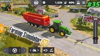 Farming Simulator 2020 Android Gameplay #35 screenshot 4