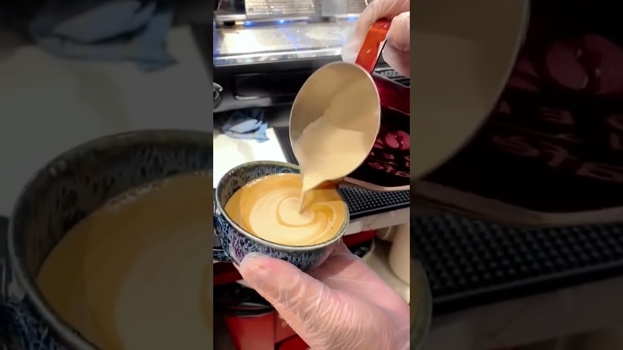 Italian coffee Art .☕️☕️Barista Raaz 