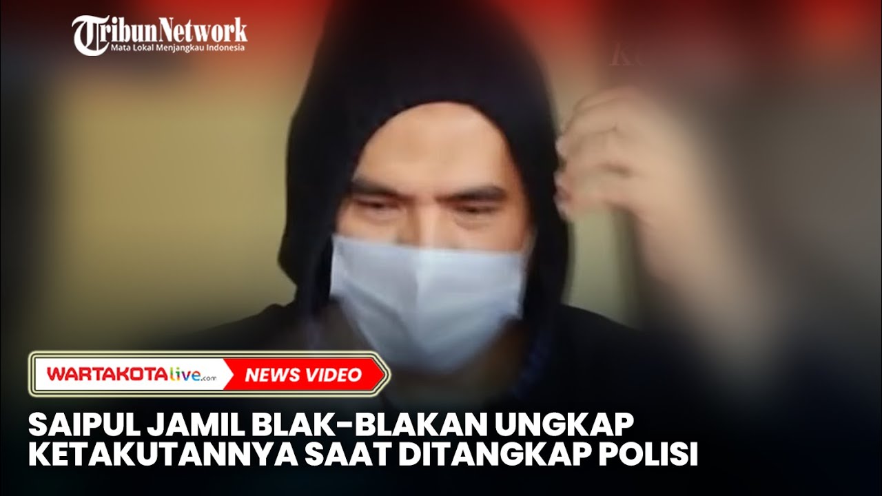 Saipul Jamil Blak-blakan Ungkap Ketakutannya Saat Ditangkap Polisi