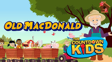 Old MacDonald Had A Farm - The Countdown Kids | Kids Songs & Nursery Rhymes | Lyric Video