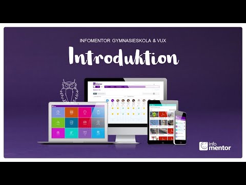 InfoMentor Gymnasieskola och Vux - Introduktion