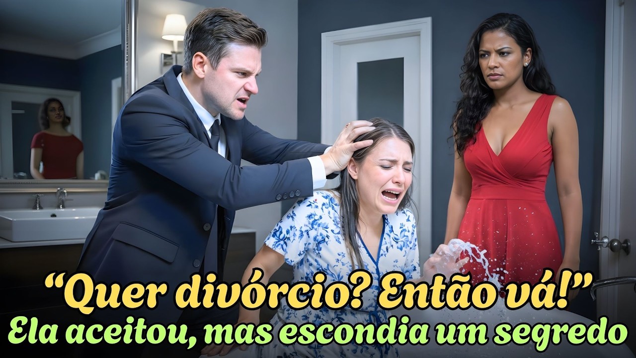 “Quer o divórcio? Tudo bem.” Ela aceita… mas esconde um segredo que vai destruí-lo!