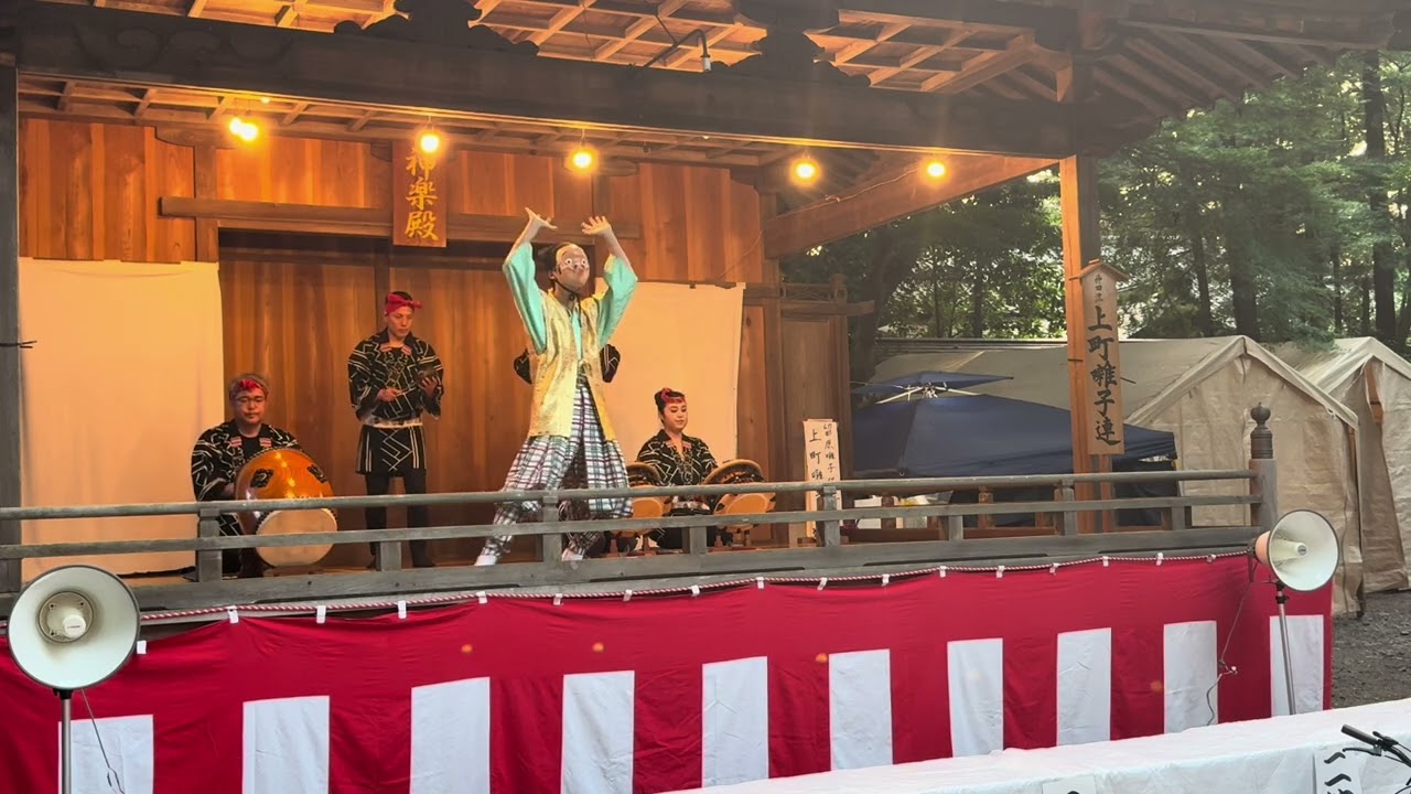 令和7年 阿伎留神社 水無月祓い 五日市上町囃子連