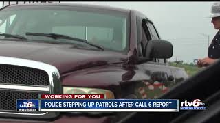 Police step up patrols following Call 6 report on drivers making dangerous turns off I-65