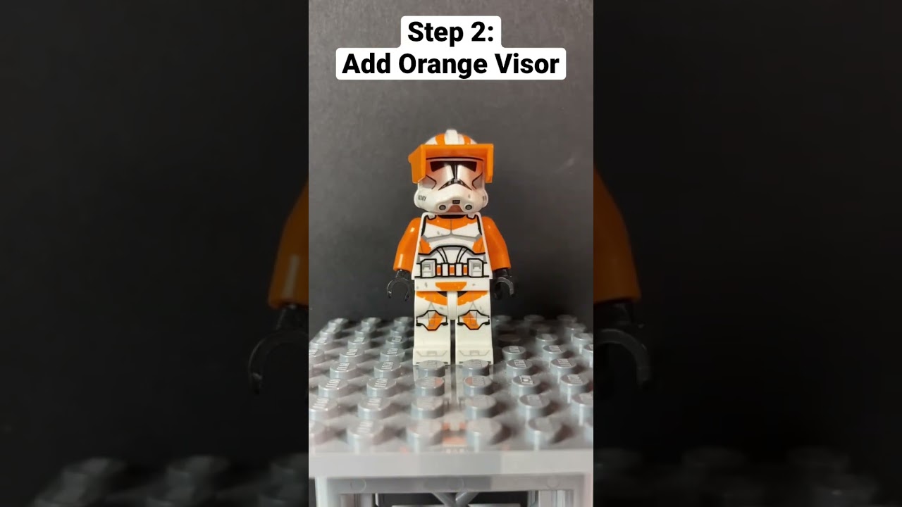 How to Make a 212th Heavy Trooper in LEGO! 