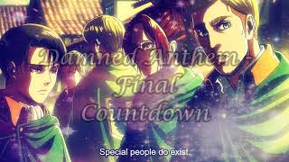 damned anthem - final countdown ( s l o w e d )