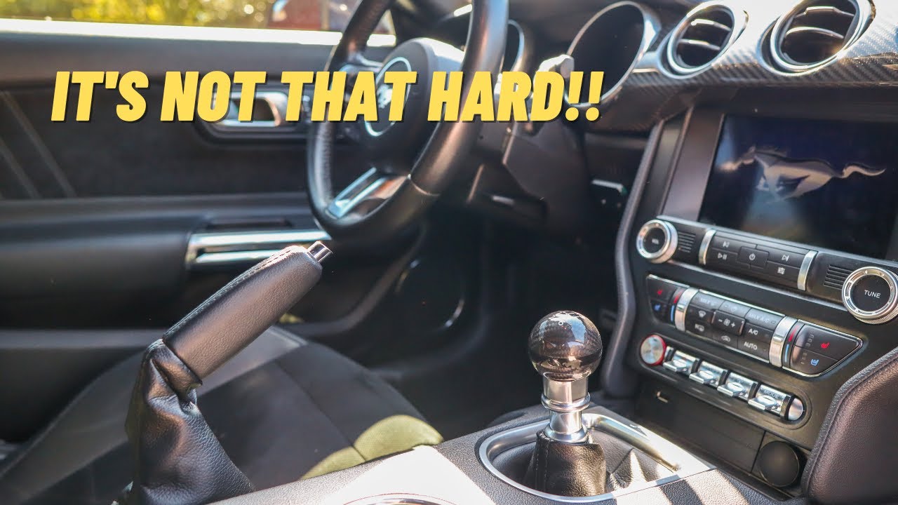 How To Drive Manual For Beginners! - YouTube