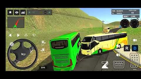 Indonesia Coach bus driving | Euro bus simulator 2025 Android gameplay part-208