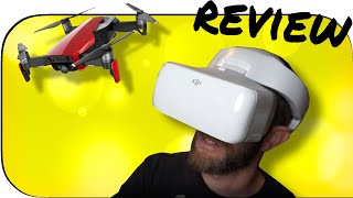 DJI Goggles HONEST REVIEW drone fpv test footage head tracking