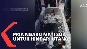 Sandiwara Pria Mati Suri di Bogor Diduga untuk Hindari Debt Collector