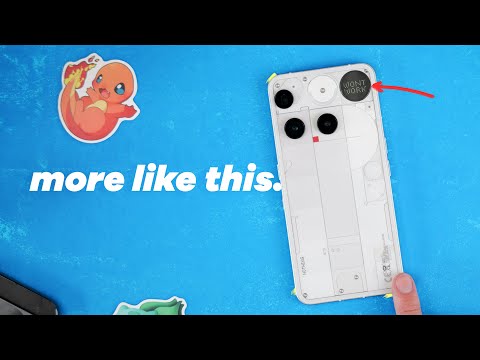 We need more phones that do stupid things.