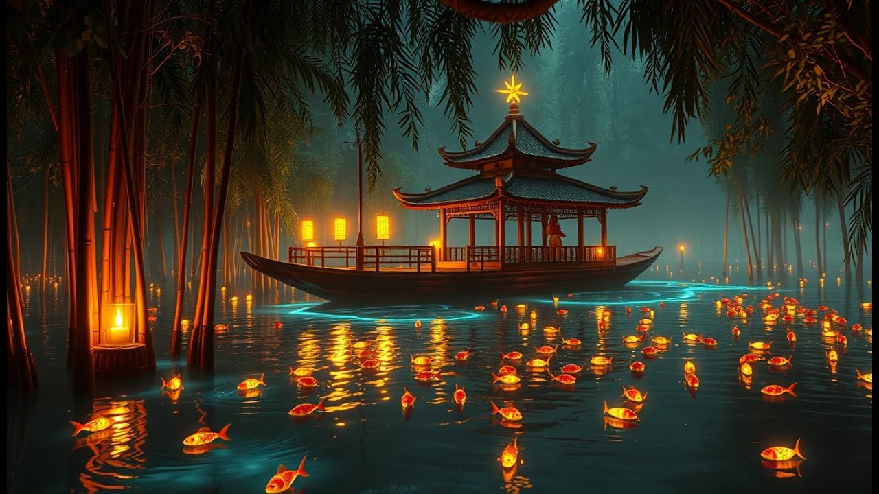 SLEEP STREAM MASSAGE MUSIC WITH BODY TO BODY SPA TOUCH AND GENTLE SNORING SOUND FOR BRAIN THERAPY 😇🎵