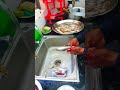 trout fresh fish cleaning and cutting.