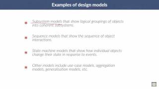 Software Engineering | C6 - L5 | Design models
