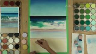 PanPastel Seascape Set - Painting Tutorial - Joanne Barby