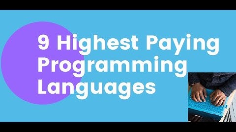 Top 9 Highest Paying Programming Languages