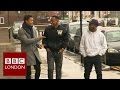 Mandem on the wall stars new film  bbc london news