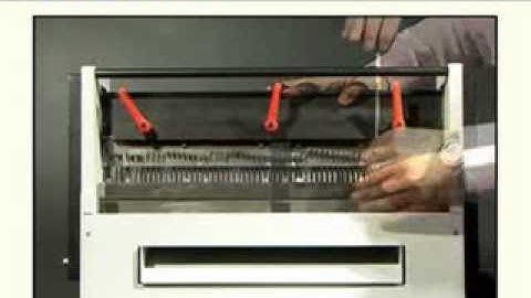 RENZ Binding Machine - P500 Heavy-Duty Electric Punch | DBC Group Ireland