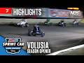 Season Opener | USAC Sprints at Volusia Speedway Park 2/9/26 | Highlights
