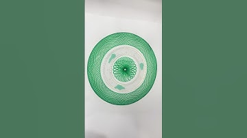 Spirograph Beautiful Design ASMR Satisfying #shorts #spirograph #beautifuldesign #youtubeshorts