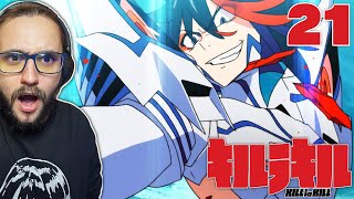 The Role Reversal?? | Kill la Kill Episode 21 REACTION
