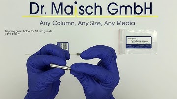 Dr. Maisch: Installation of trapping guard holder