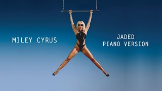 Video voorbeeld van "Miley Cyrus - Jaded (Piano Version)"