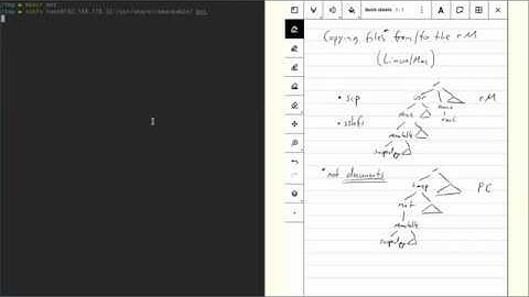 Copying files from/to the reMarkable / Editing splashscreens (Linux / Mac)