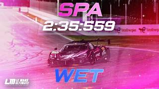 Le Mans Ultimate Spa (Wet) LMGT3 Fixed Guide | HYMO Academy