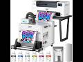 DSV A3 Plus DTF Printer Review : Dual XP600 Print Heads Printing