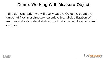 4 3 Using Measure Object cmdlet