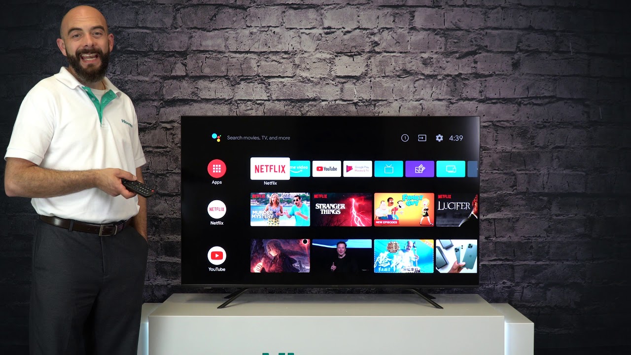 Hisense 'HowTo' Series Naming your Android TV YouTube