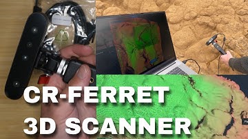 Using a 3D Scanner CR-Ferret to create 3D Assets - Creality