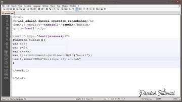 Operator Matematika Pada Javascript