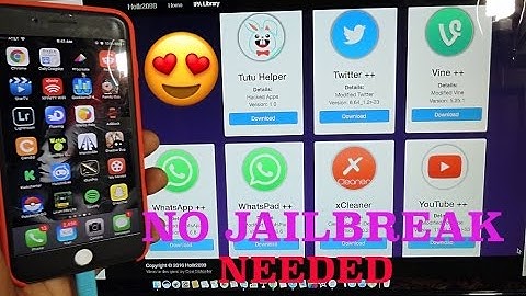 Get Jailbreak Apps & Tweaks On Your iPhone iOS 10 & 9 No Jailbreak