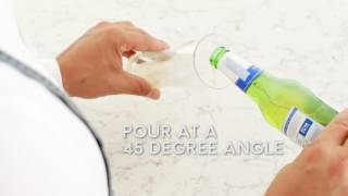 The Perfect Pour - Peroni Nastro Azzurro 330ml Bottle